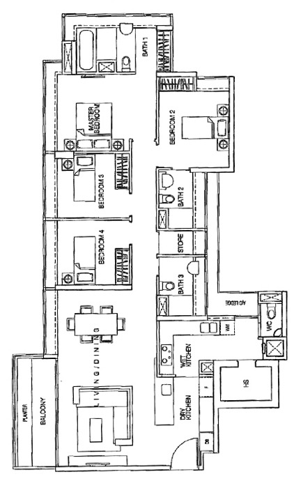 One-north Residences (D5), Apartment #1270